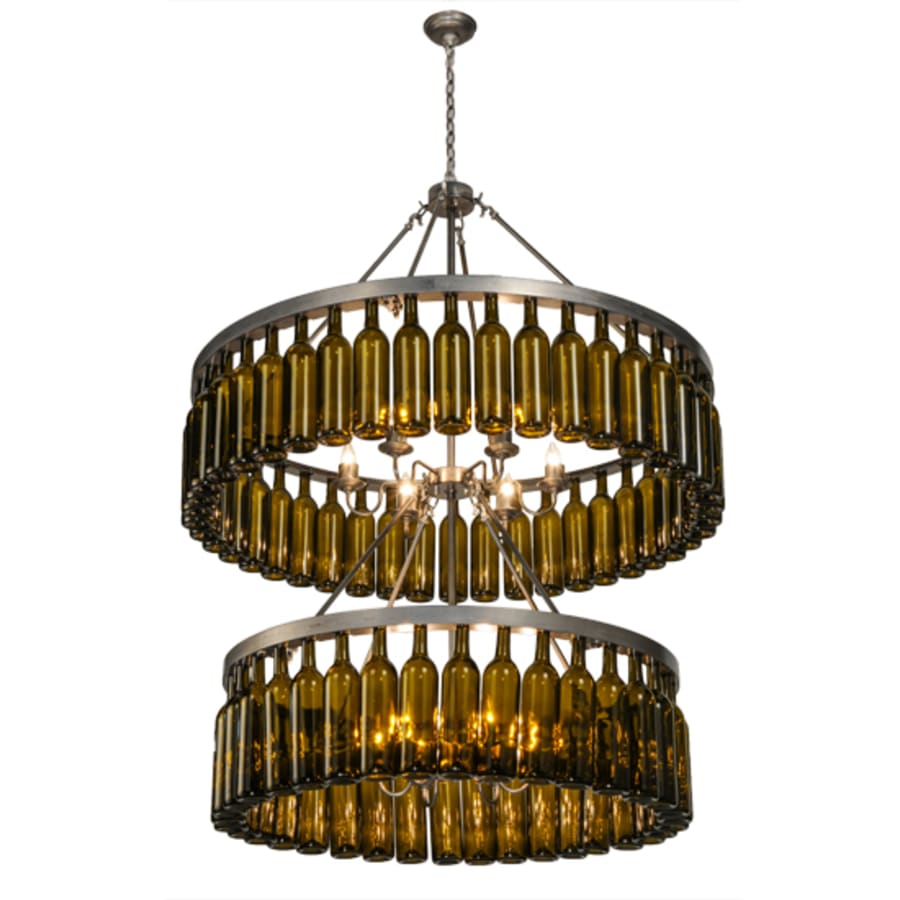 Meyda Tiffany Tuscan Vineyard 12 Light 46" Wide Ring Chandelier