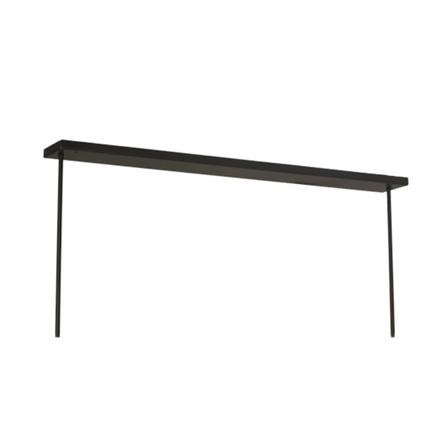 Meyda Tiffany Quadrato 5 Light 75" Wide Linear Pendant
