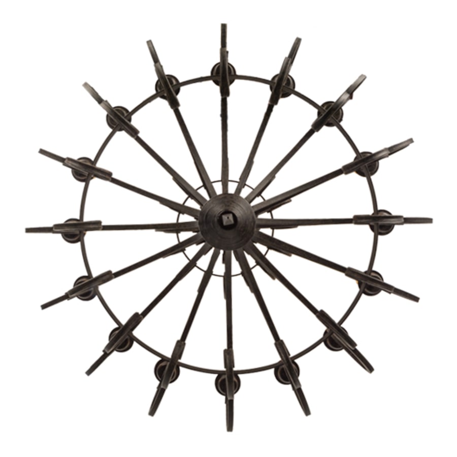 Meyda Tiffany Symen 16 Light 60" Wide Taper Candle Style Chandelier