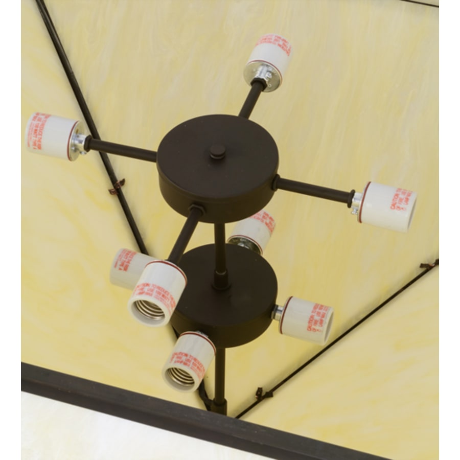 Meyda Tiffany Mission 8 Light 43" Wide Pendant