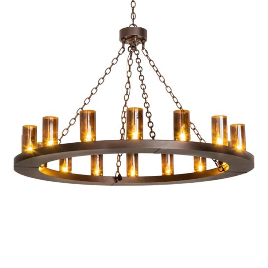 Meyda Tiffany Loxley 16 Light 48" Wide Ring Chandelier