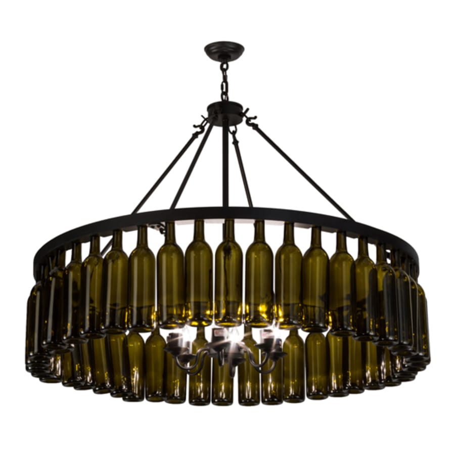 Meyda Tiffany Tuscan Vineyard 6 Light 48" Wide Ring Chandelier