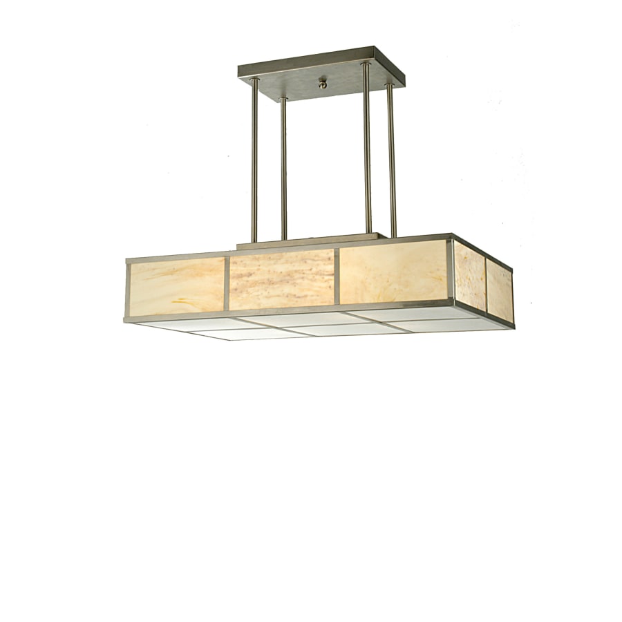 Meyda Tiffany 30" L Kyoto Oblong Inverted Pendant
