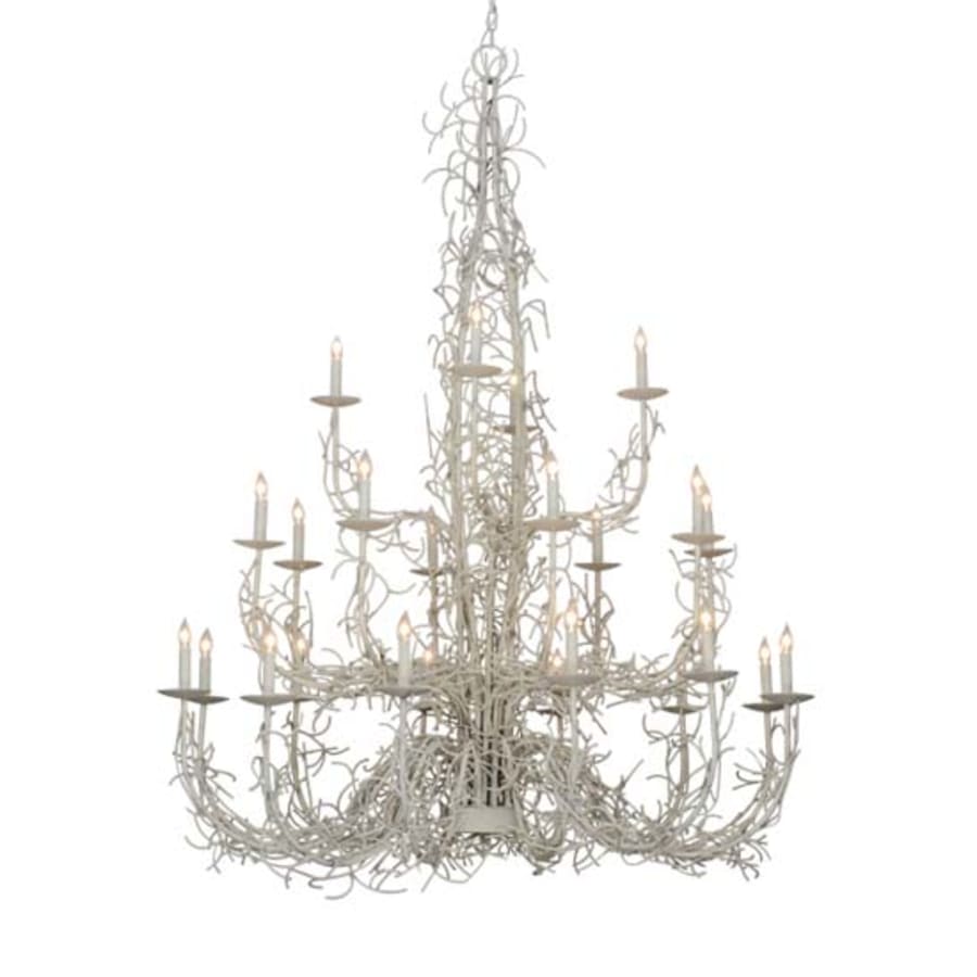 Meyda Tiffany Twigs 24 Light 54" Wide Candle Style Chandelier
