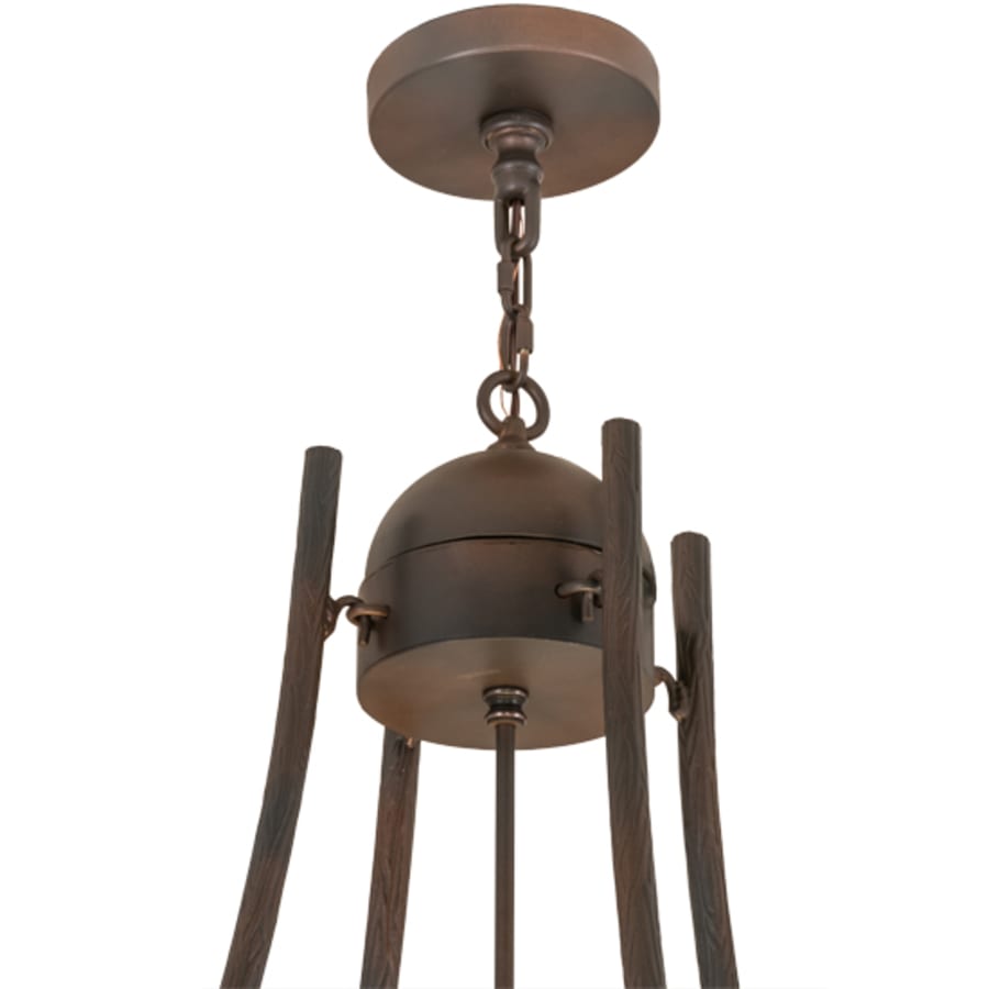 Meyda Tiffany Tall Pines 8 Light 50" Wide Pendant