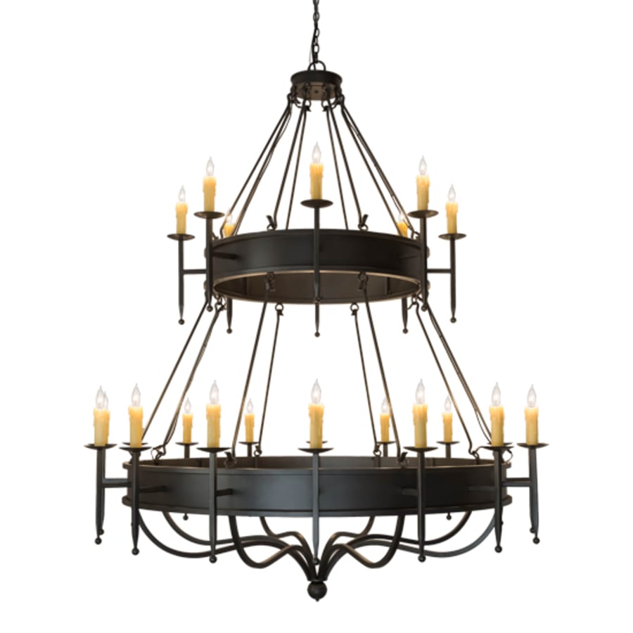Meyda Tiffany Marta 24 Light 72" Wide Taper Candle Style Chandelier