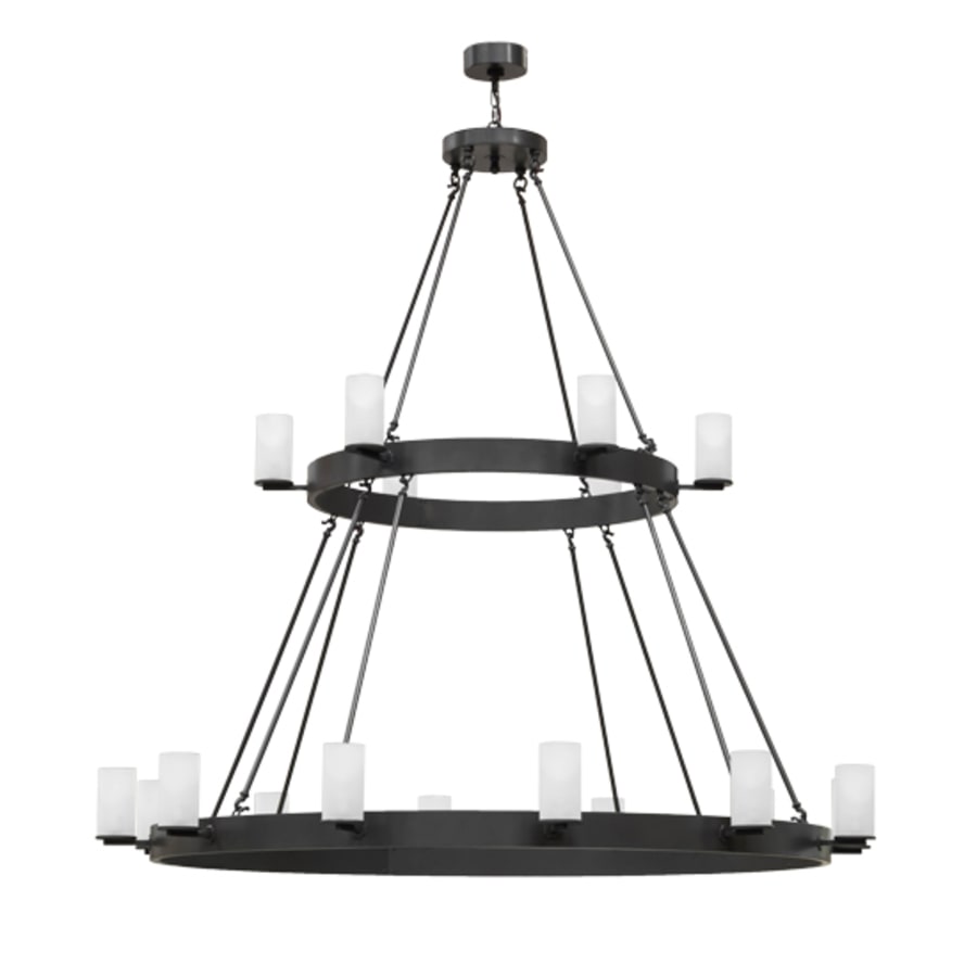 Meyda Tiffany Chappell 16 Light 72" Wide Ring Chandelier