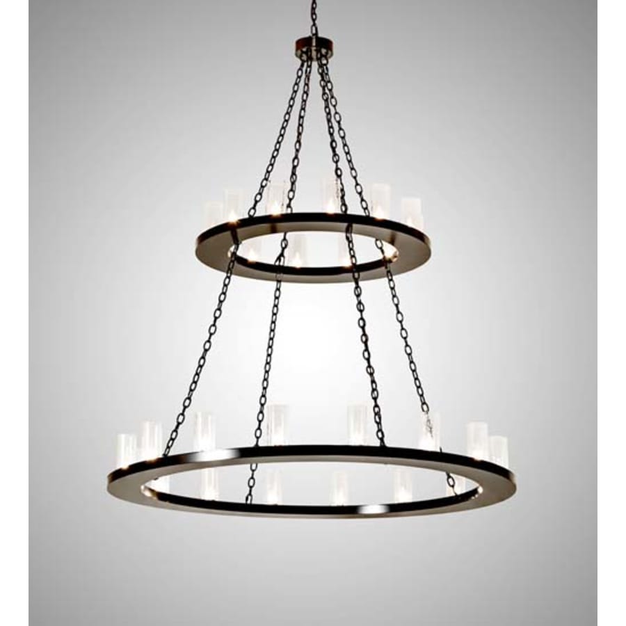 Meyda Tiffany Loxley 28 Light 60" Wide Ring Chandelier