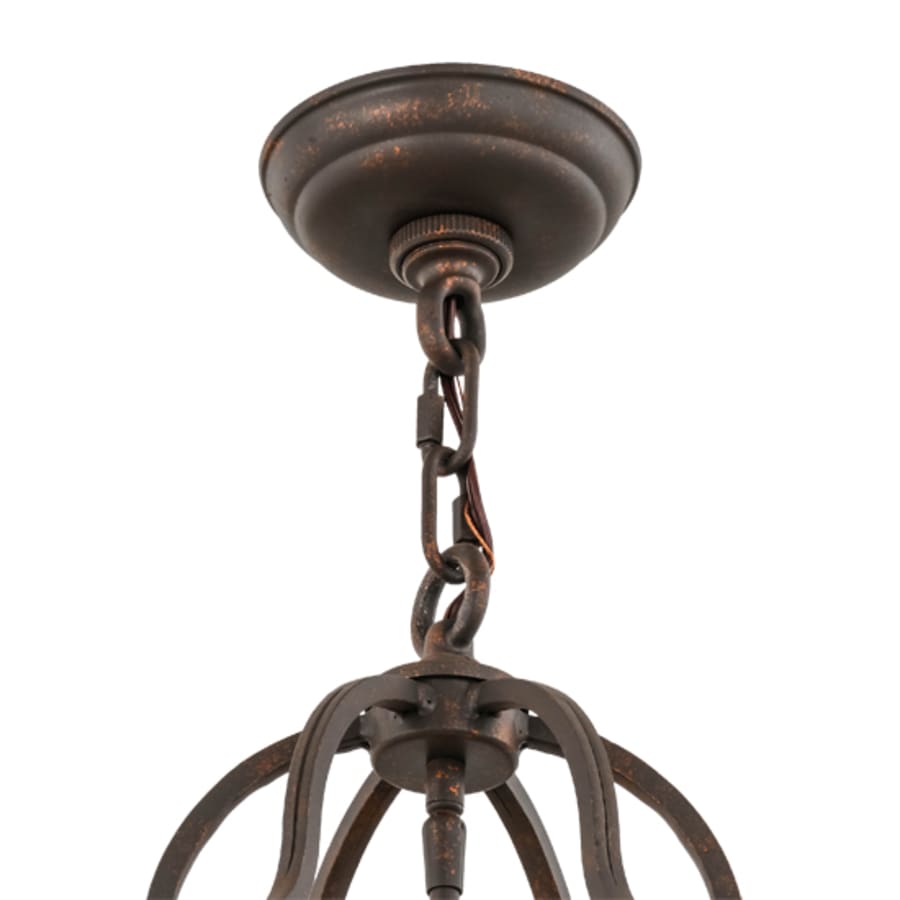 Meyda Tiffany Antencio 3 Light 12" Wide Taper Candle Pendant