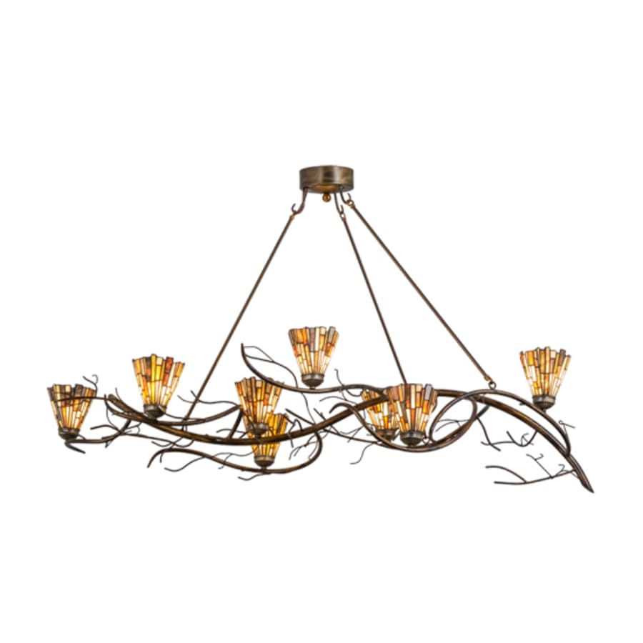 Meyda Tiffany Winter Solstice 8 Light 27" Wide Chandelier