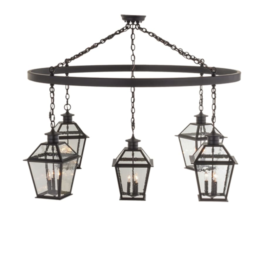 Meyda Tiffany Coach 15 Light 68" Wide Lantern Chandelier