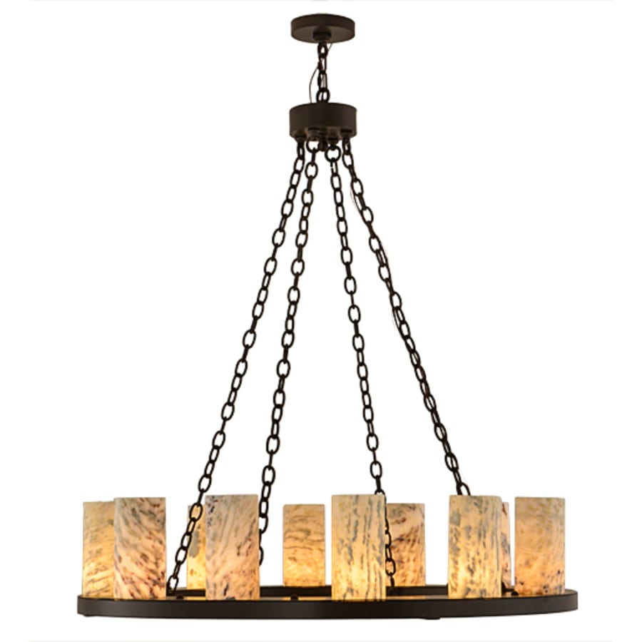 Meyda Tiffany Loxley 12 Light 42" Wide Ring Chandelier