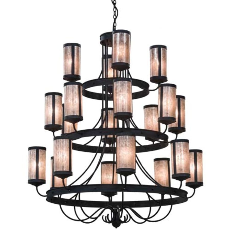 Meyda Tiffany Nehring 20 Light 60" Wide Ring Chandelier