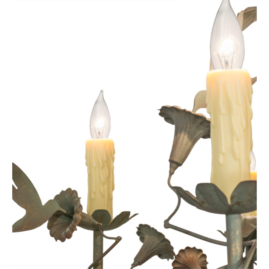 Meyda Tiffany Le Printemps 15 Light 60" Wide Taper Candle Style Chandelier