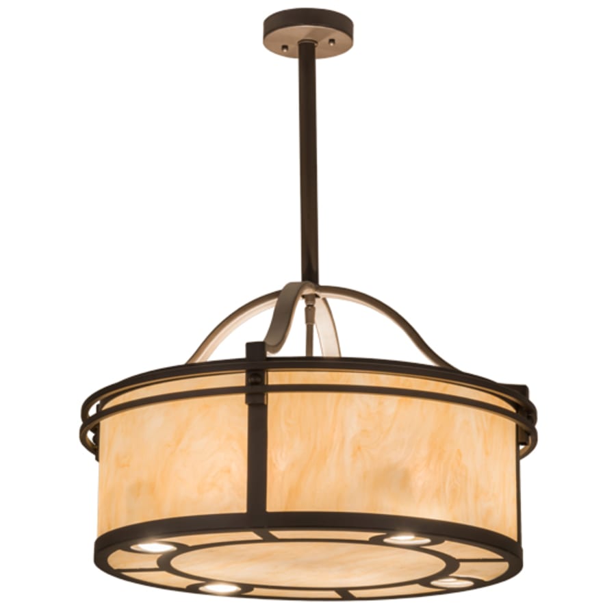 Meyda Tiffany Sargent 4 Light 24" Wide Pendant