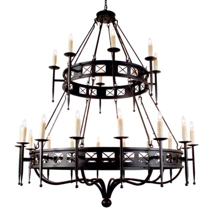 Meyda Tiffany Gina 24 Light 72" Wide Taper Candle Style Chandelier