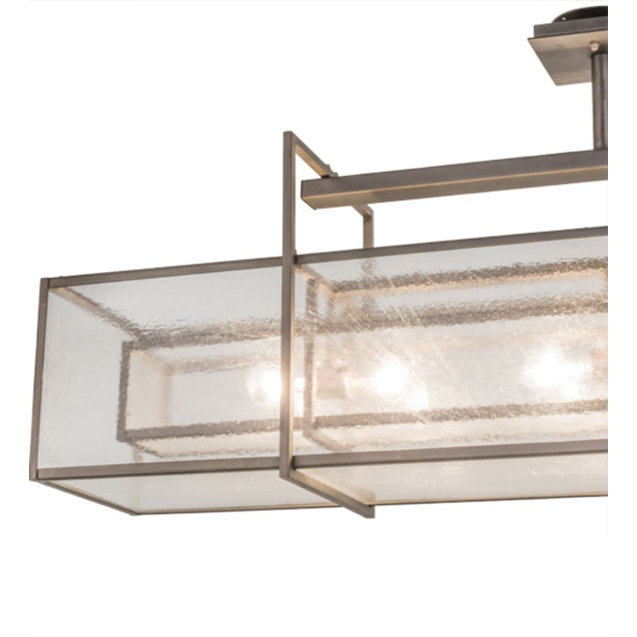 Meyda Tiffany Nelson 6 Light 54" Wide Linear Pendant