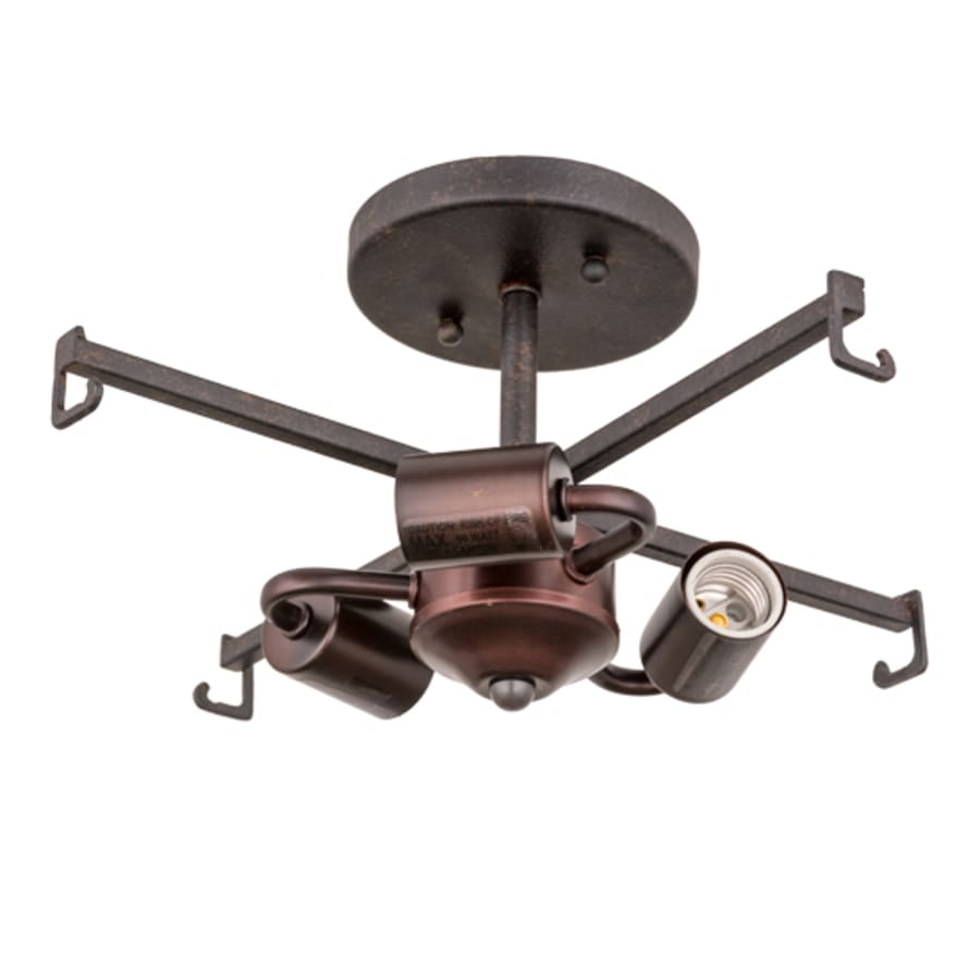 Meyda Tiffany Radha 3 Light 16" Wide Semi-Flush Drum Ceiling Fixture