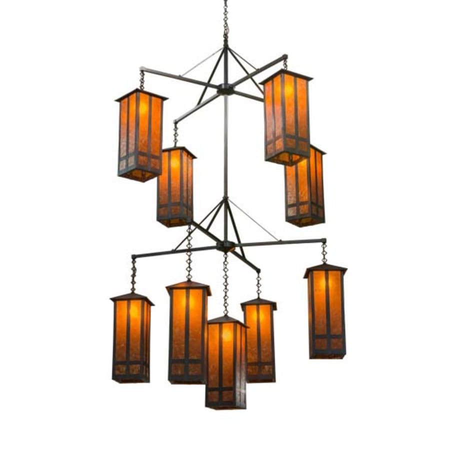 Meyda Tiffany Church Street 9 Light 62" Wide Chandelier
