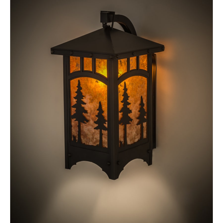 Meyda Tiffany Tall Pines 15" Tall Wall Sconce