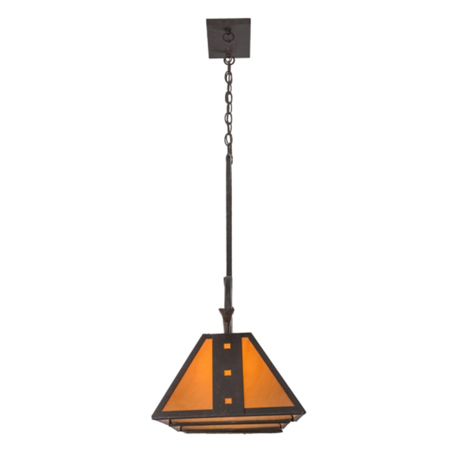 Meyda Tiffany Hanford 3 Light 48" Wide Linear Pendant