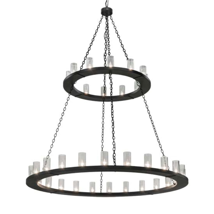 Meyda Tiffany Loxley 36 Light 72" Wide Ring Chandelier
