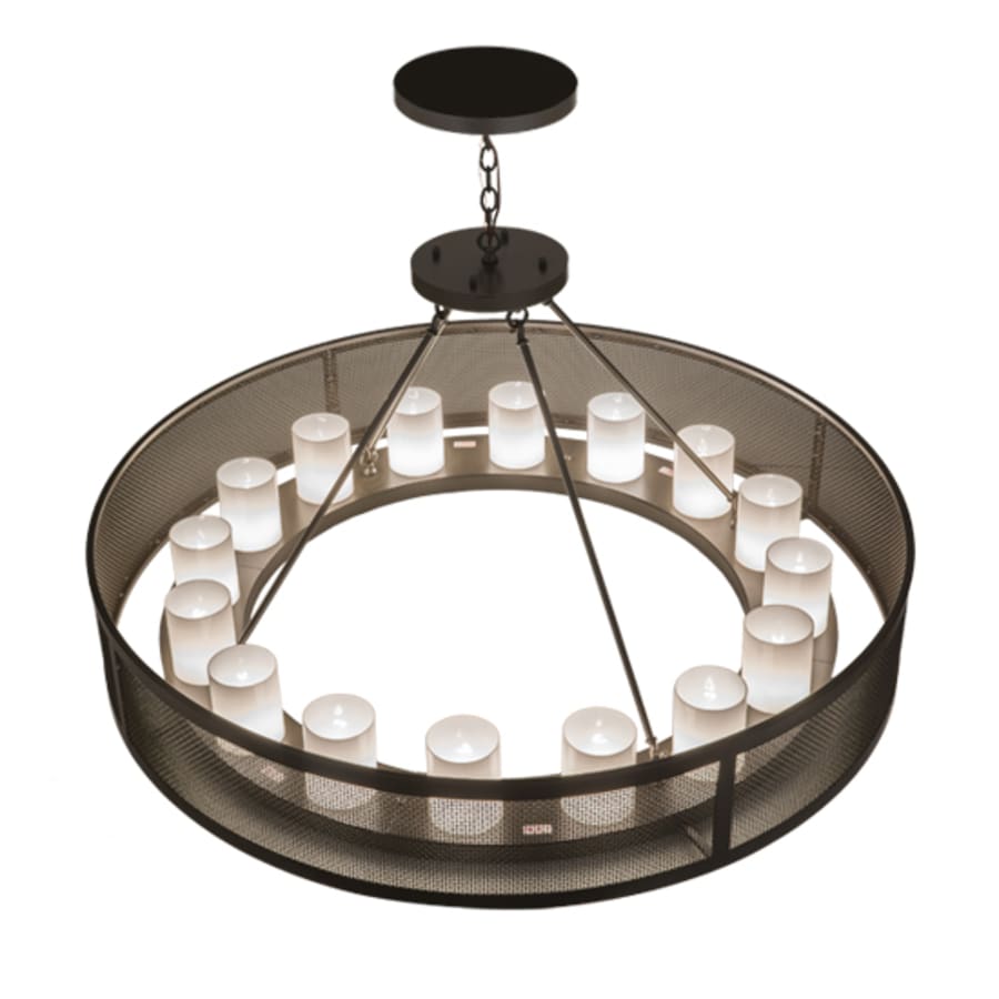 Meyda Tiffany Loxley 16 Light 56" Wide Ring Chandelier