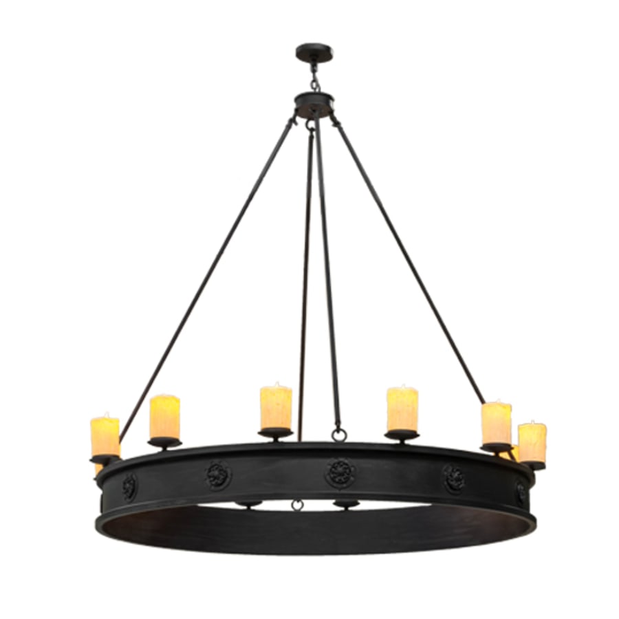 Meyda Tiffany Lorenzo 12 Light 72" Wide Ring Chandelier