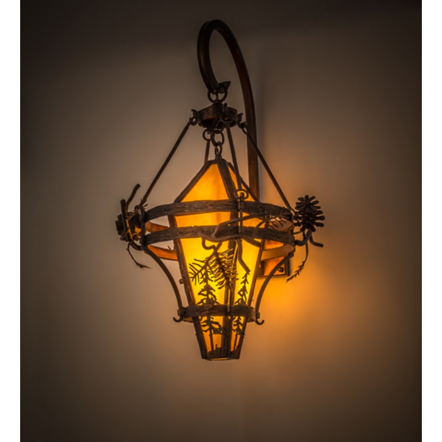 Meyda Tiffany Lone 28" Tall Wall Sconce