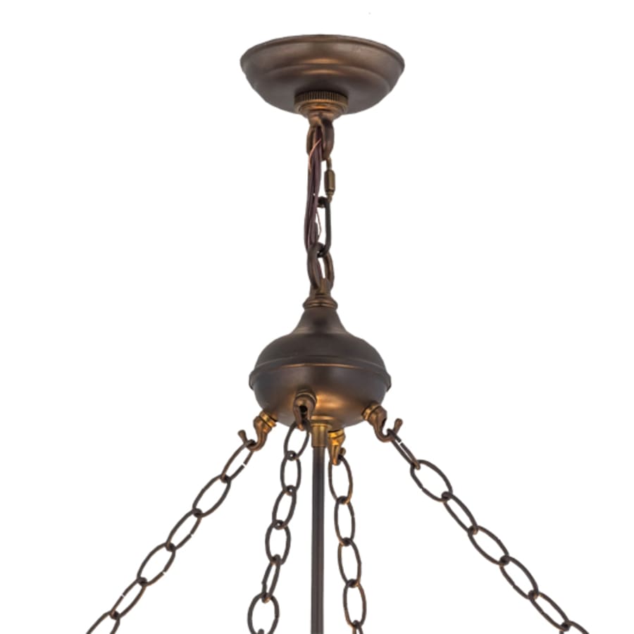 Meyda Tiffany Whispering Pines 4 Light 20" Wide Pendant