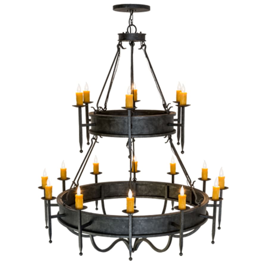 Meyda Tiffany Marta 18 Light 60" Wide Taper Candle Style Chandelier