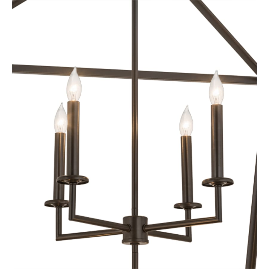 Meyda Tiffany Kitzi 8 Light 52" Wide Taper Candle Pendant