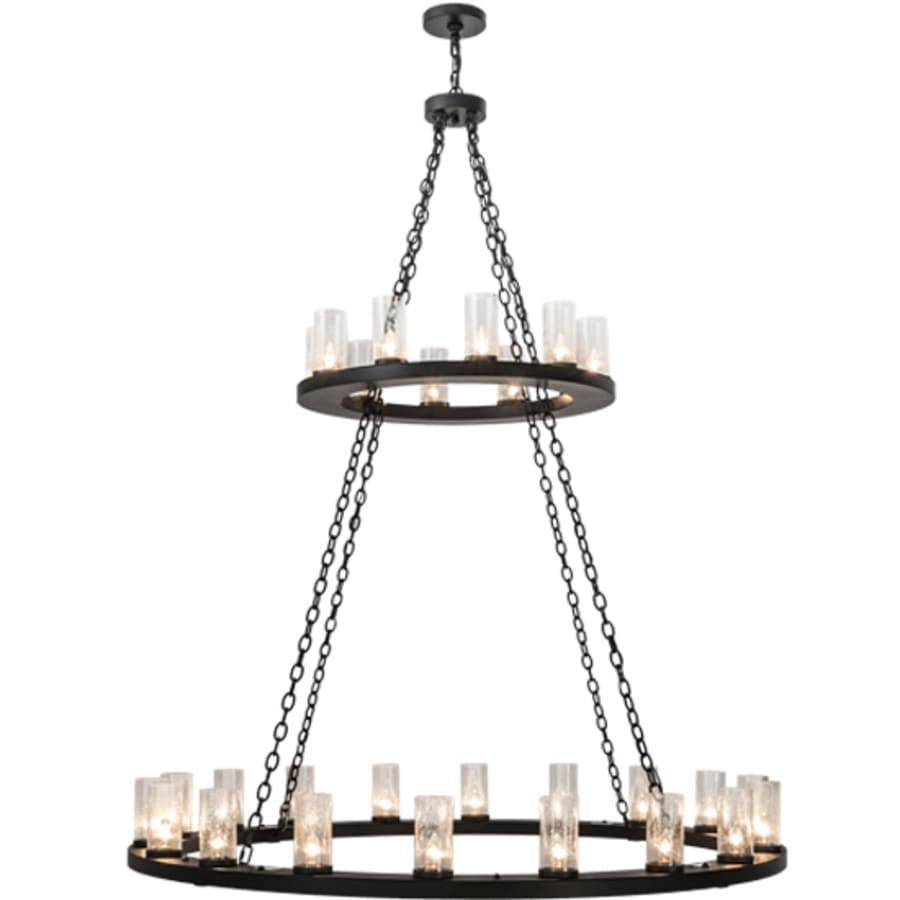 Meyda Tiffany Loxley 28 Light 60" Wide Ring Chandelier