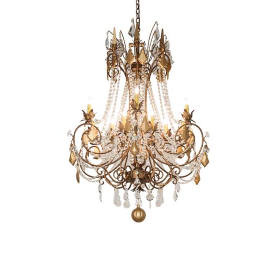 Meyda Tiffany Minuet 12 Light 38" Wide Beaded Candle Style Chandelier