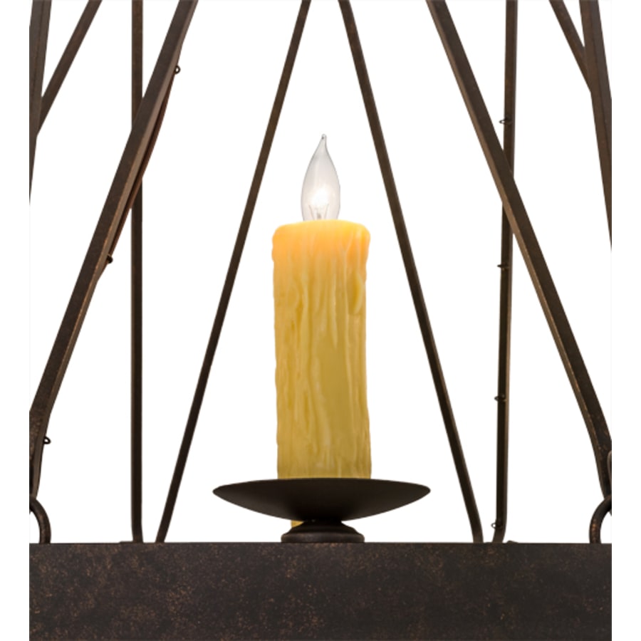 Meyda Tiffany Lakeshore 15 Light 48" Wide Taper Candle Ring Chandelier