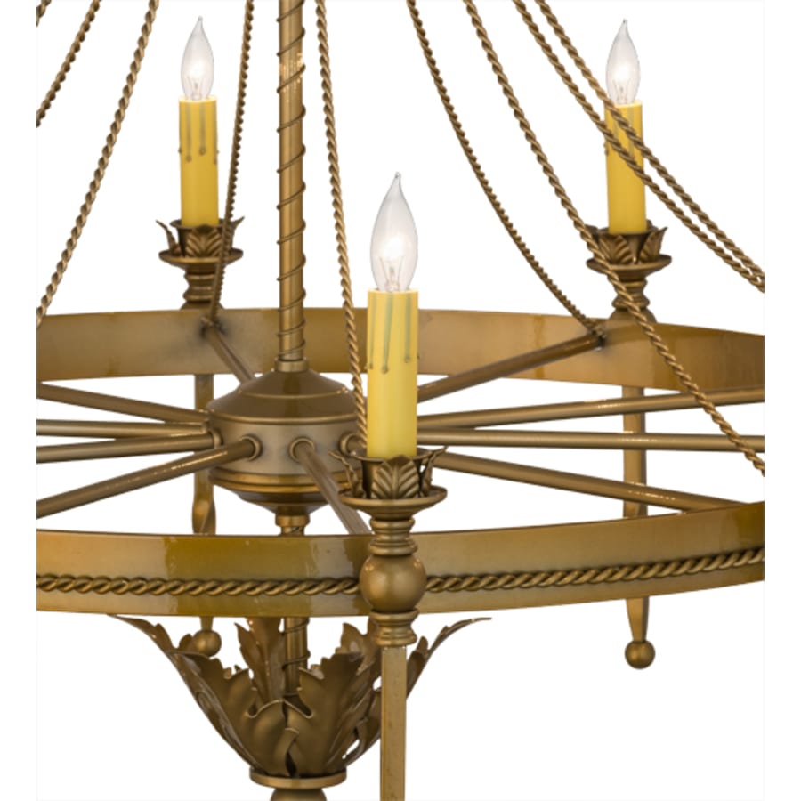 Meyda Tiffany Amaury 10 Light 36" Wide Taper Candle Style Chandelier
