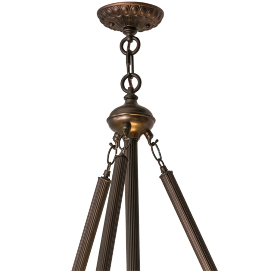 Meyda Tiffany Tiffany Hanginghead Dragonfly 4 Light 38" Wide Pendant