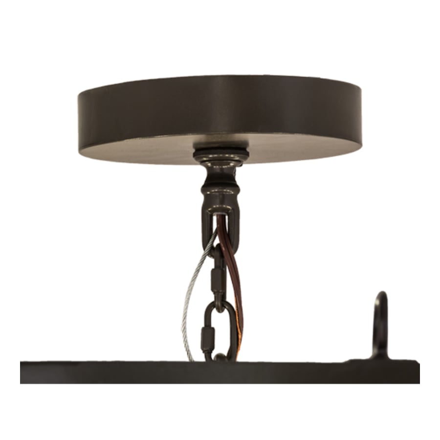 Meyda Tiffany Paloma Golpe 12 Light 60" Wide Cage Pendant
