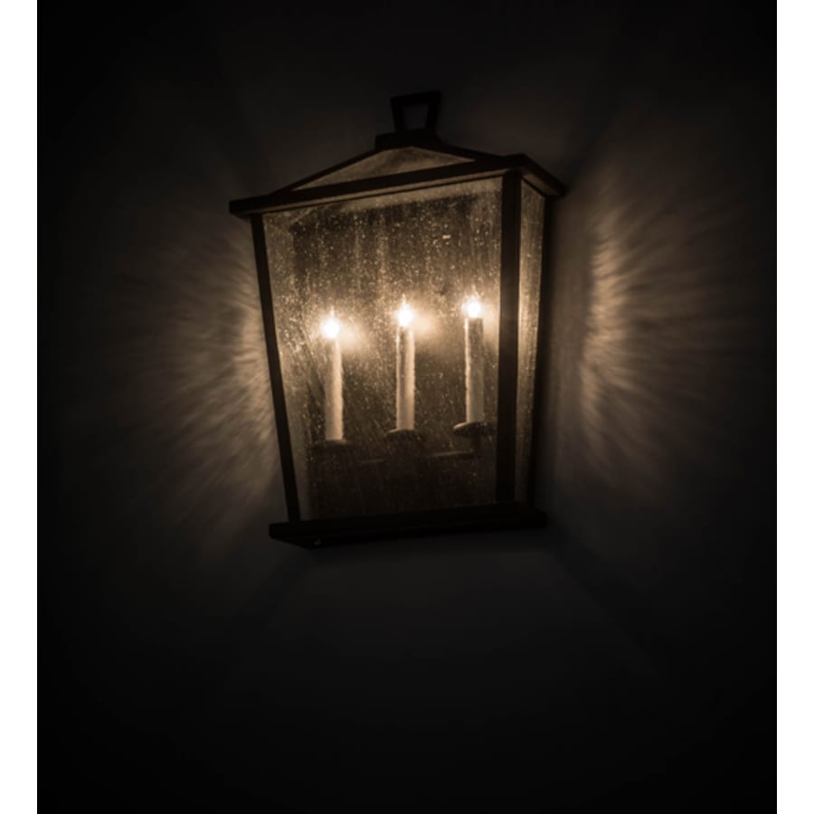 Meyda Tiffany Kitzi 3 Light 25" Tall Wall Sconce