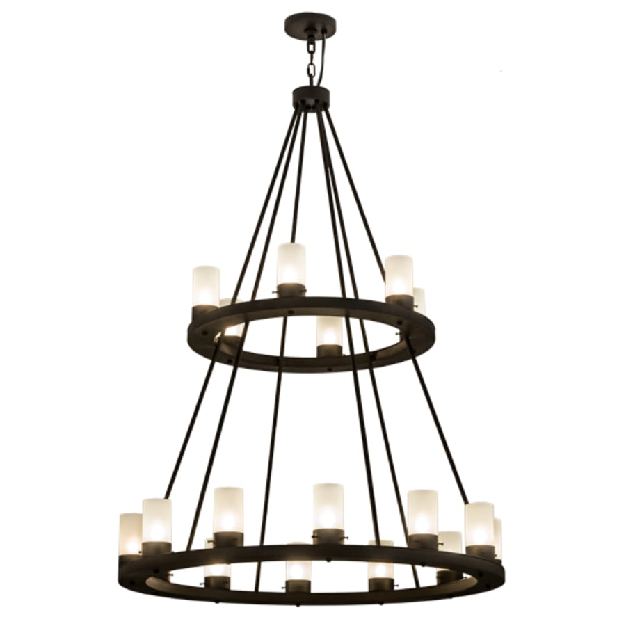Meyda Tiffany Loxley 18 Light 42" Wide Ring Chandelier