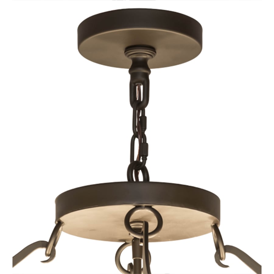 Meyda Tiffany Carousel 8 Light 43" Wide Pendant
