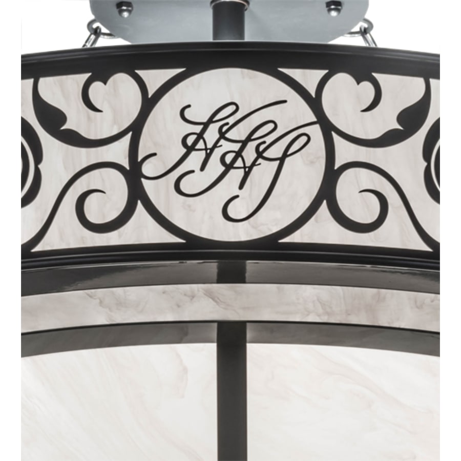 Meyda Tiffany Personalized 6 Light 36" Wide Pendant