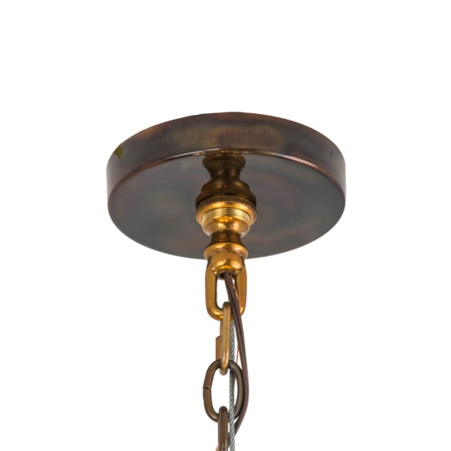 Meyda Tiffany Equestriana 10 Light 42" Wide Pendant