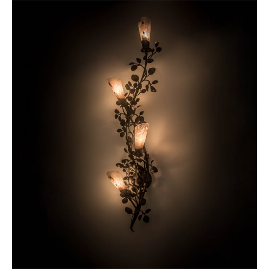 Meyda Tiffany Vinca Vine 4 Light 51" Tall Wall Sconce