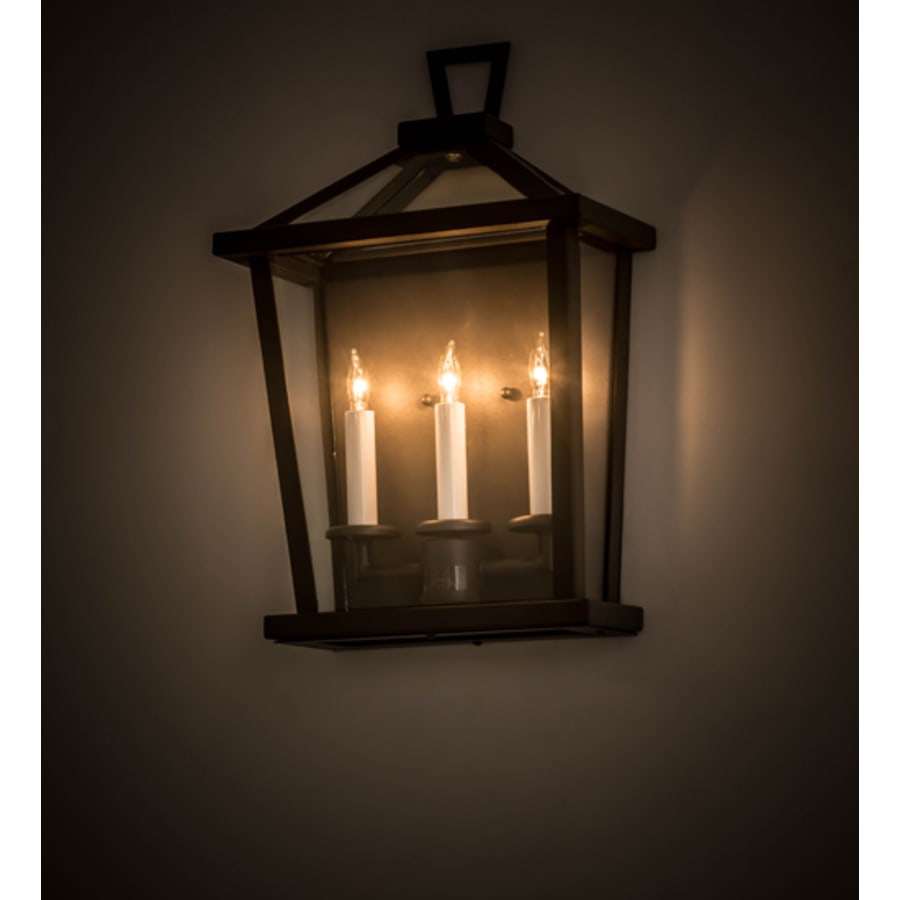 Meyda Tiffany Kitzi 3 Light 19" Tall Wall Sconce
