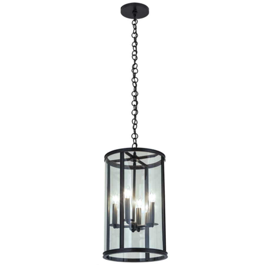Meyda Tiffany Cilindro 4 Light 12" Wide Taper Candle Pendant