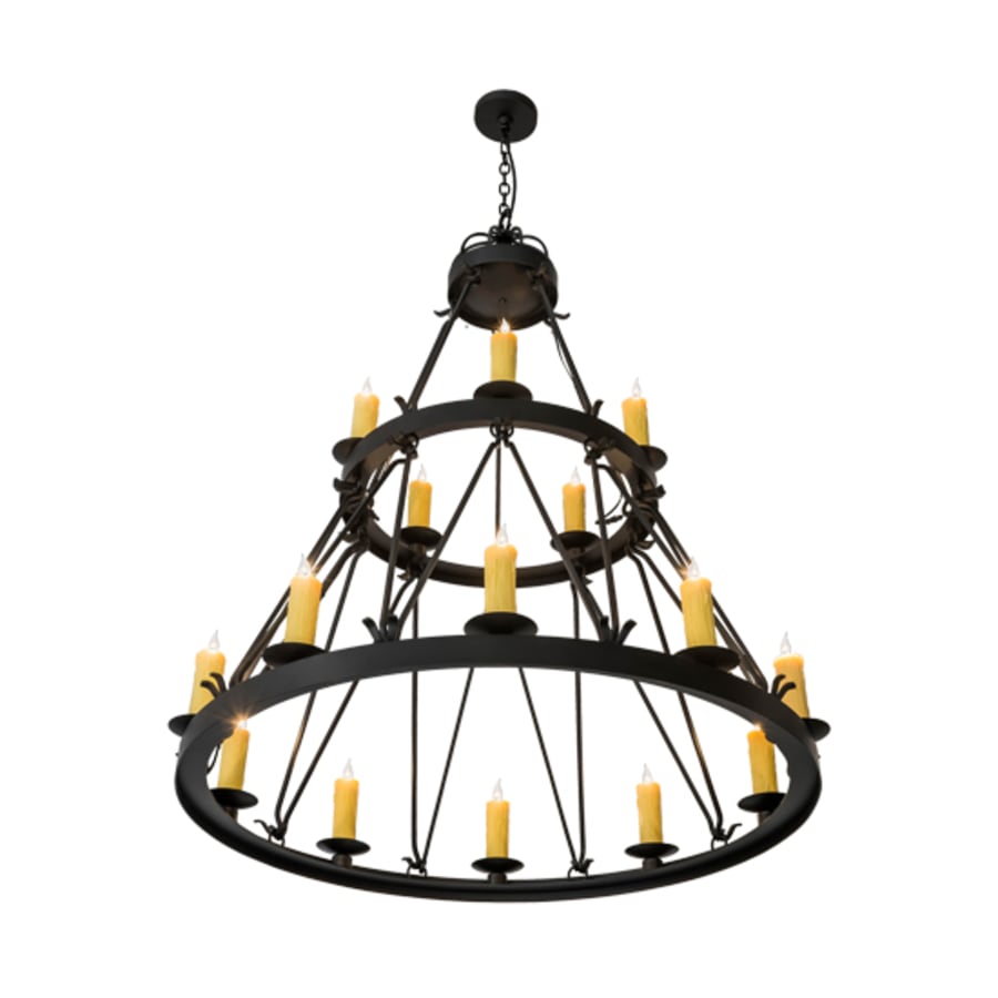 Meyda Tiffany Lakeshore 15 Light 48" Wide Taper Candle Style Chandelier