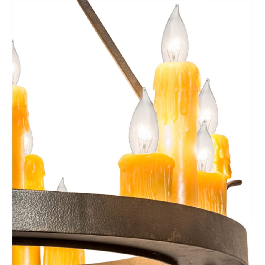 Meyda Tiffany Deina 18 Light 21" Wide Taper Candle Style Chandelier