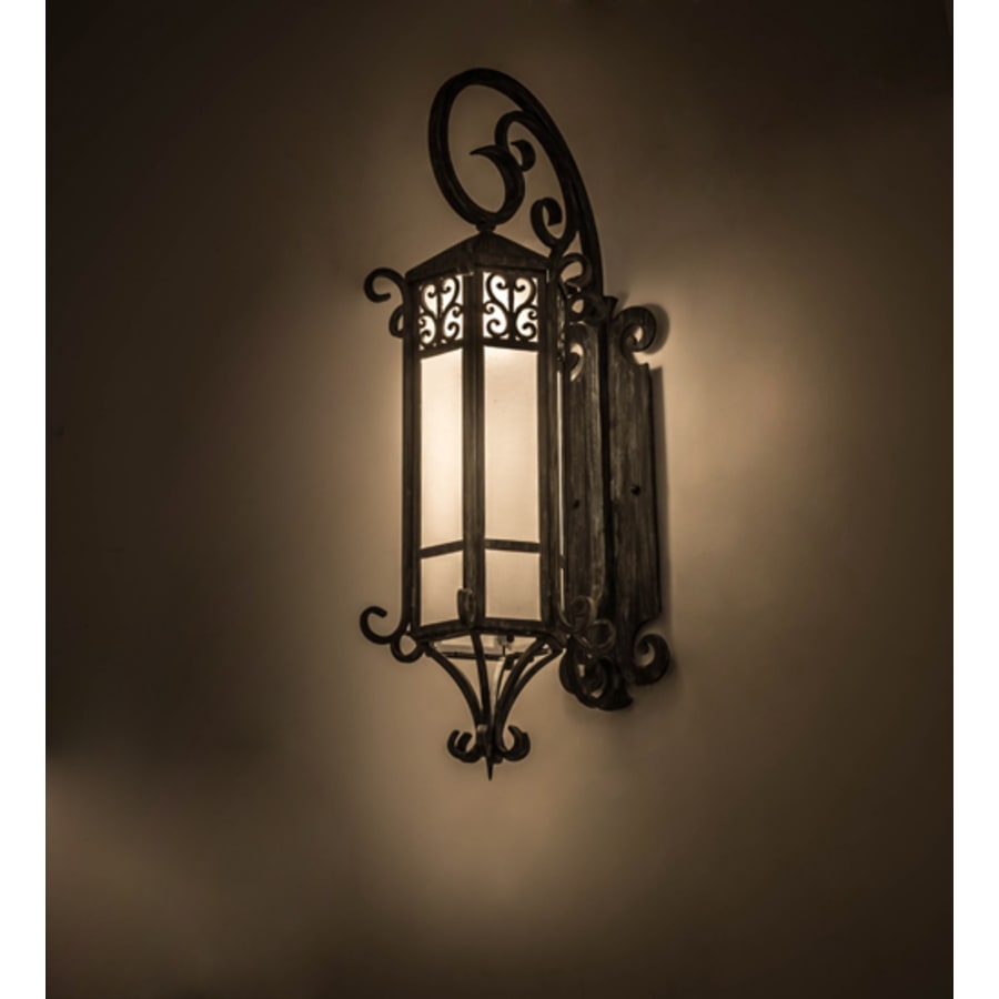 Meyda Tiffany Caprice 37" Tall Wall Sconce with Shade
