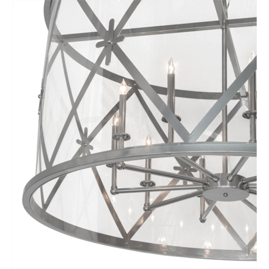 Meyda Tiffany Penelope 10 Light 54" Wide Taper Candle Pendant